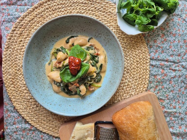 Recept romige limabonen.