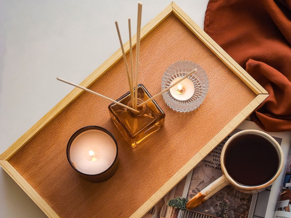 Sustainable home fragrances and reed diffuser tips.