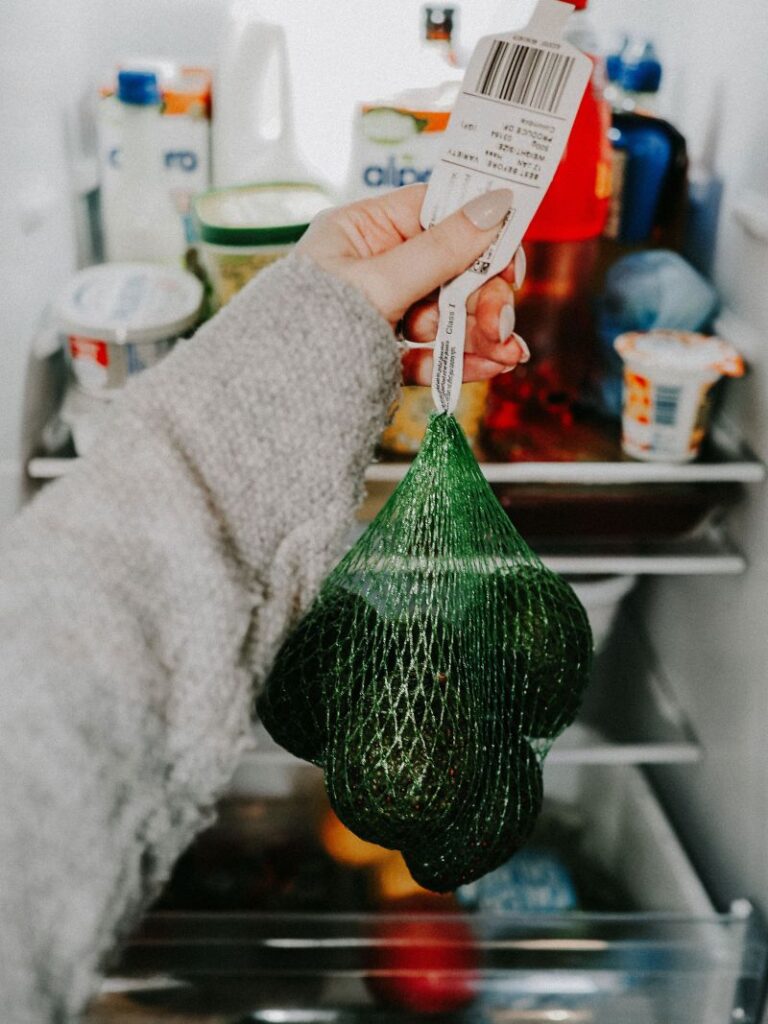 Essen im Gefrierschrank aufbewahren.