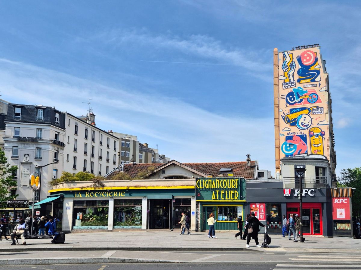 Sustainable tip Paris: La Recyclerie.