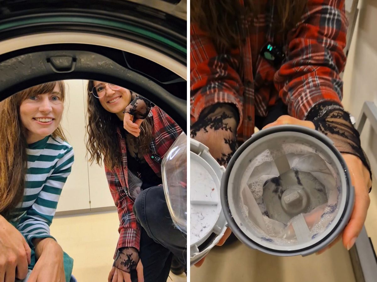 Washing for science.